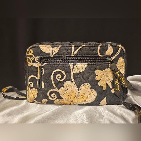 Vera Bradley Yellow Bird Zip Up Wallet/Clutch - Picture 2 of 15